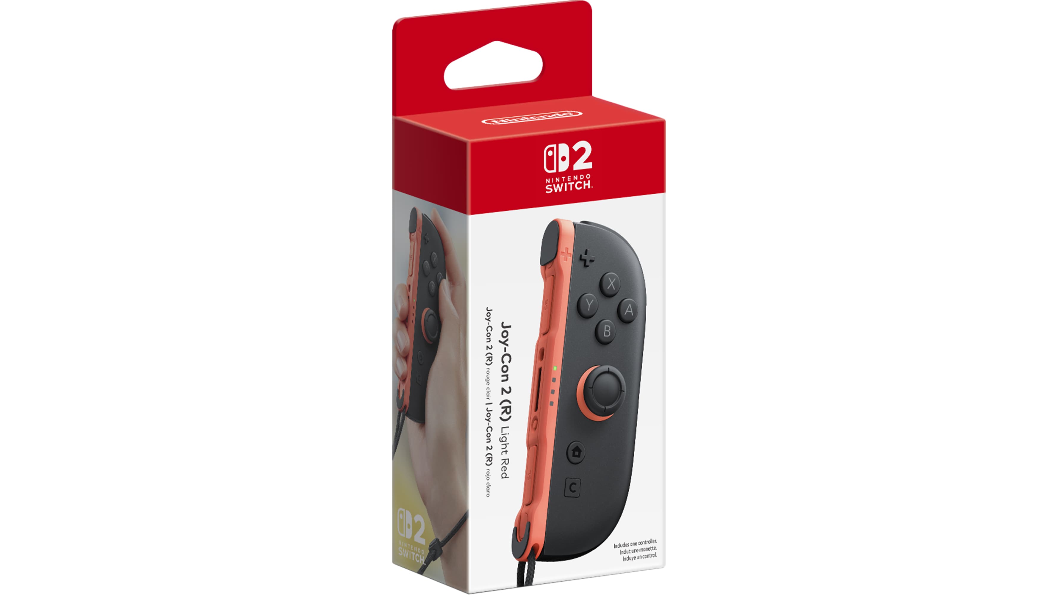 Joy-Con™ 2 (R) Light Red 1