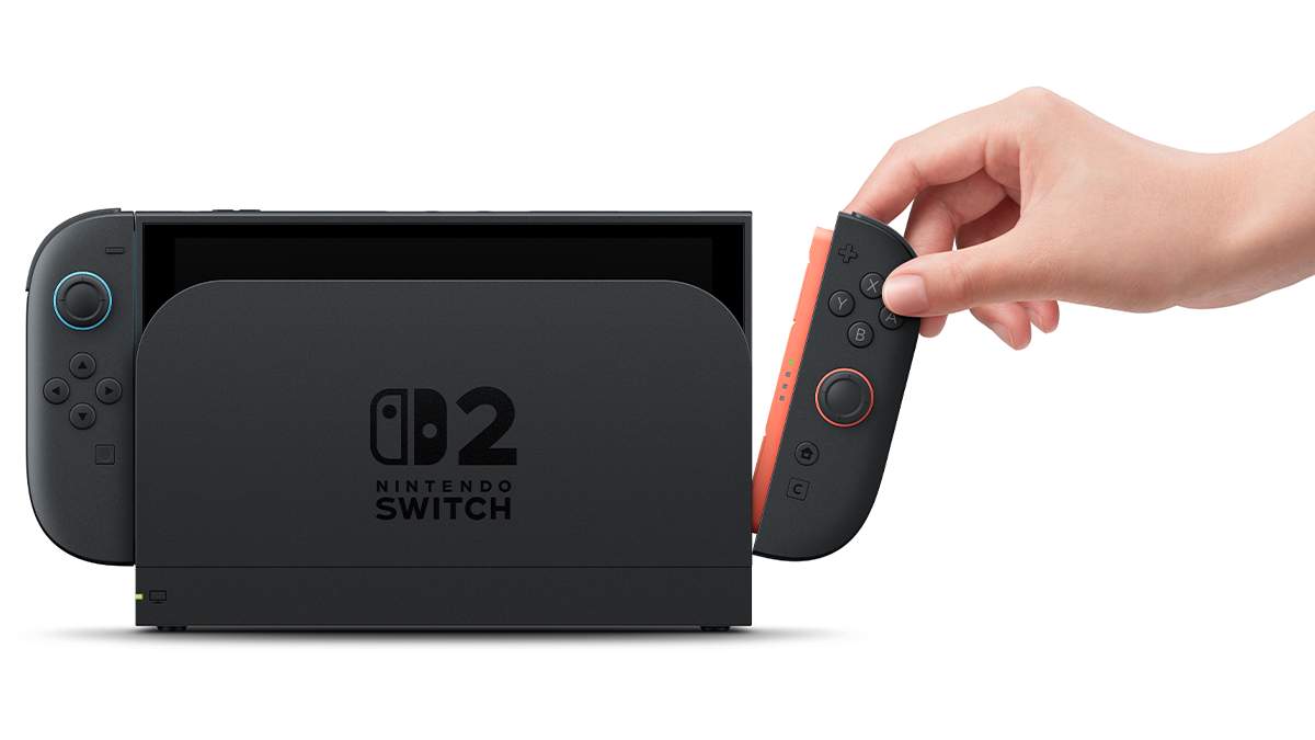 Right Joy-Con 2 removed from Nintendo Switch 2 to access the C Button
