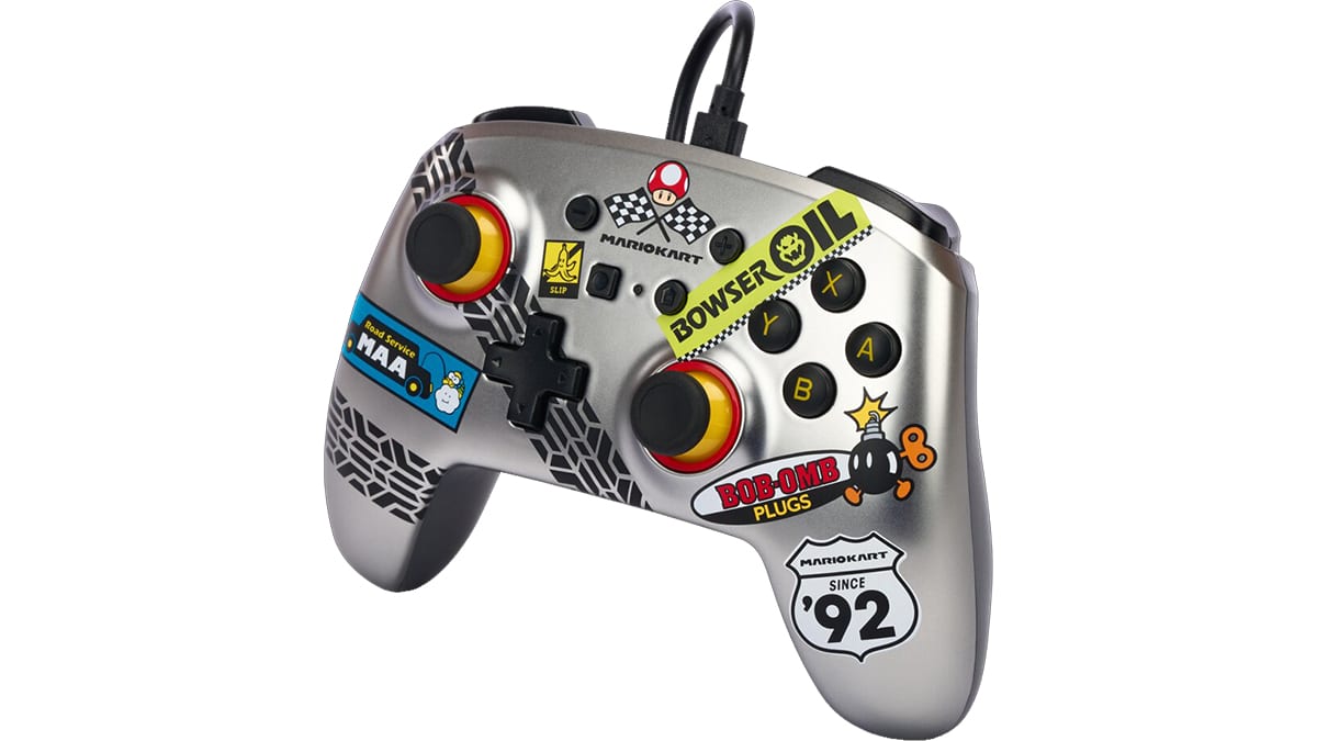 Manette câblée améliorée pour Nintendo Switch™ - Mario Kart™ 4