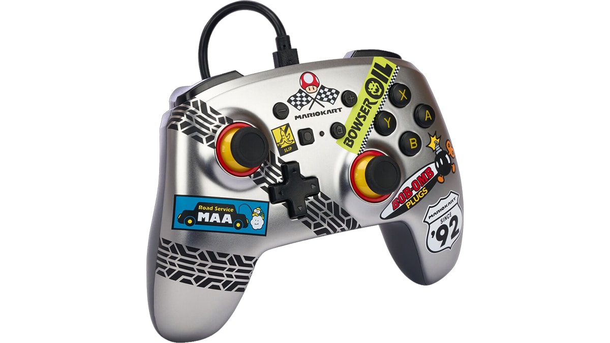 Manette câblée améliorée pour Nintendo Switch™ - Mario Kart™ 3