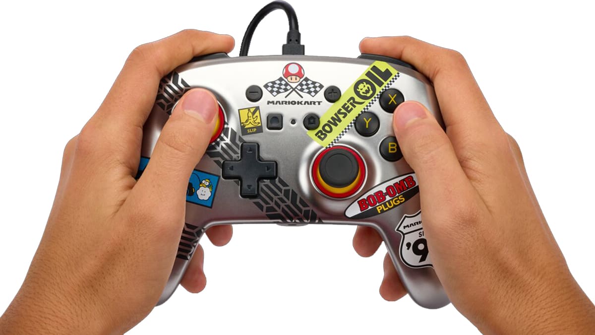 Enhanced Wired Controller for Nintendo Switch™ - Mario Kart™ 2
