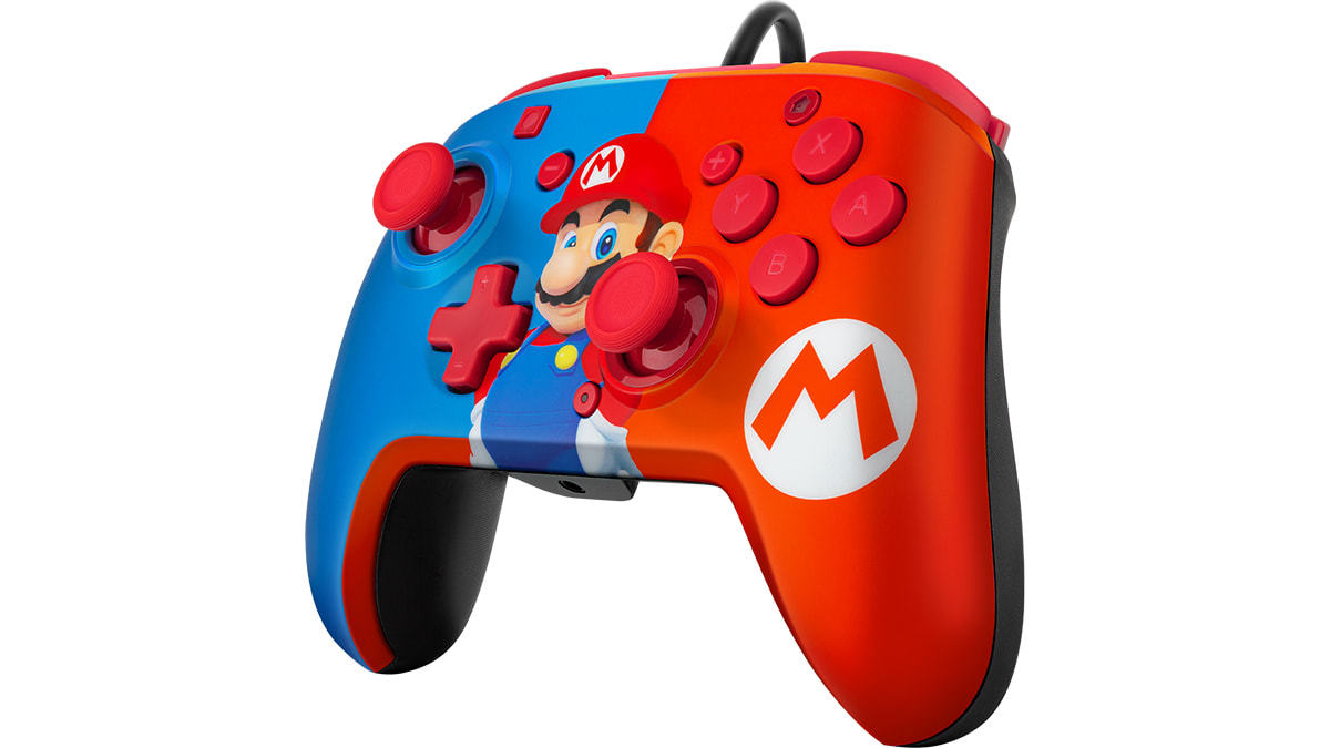 Manette audio câblée Faceoff™ Deluxe+ :  Power Pose Mario™ 6