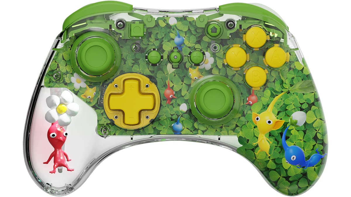 PDP REALMz™ Wireless Controller: Pikmin™ Clover Patch 1