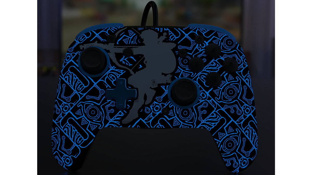 REMATCH Wired Controller Glow: Sheikah Shoot 2