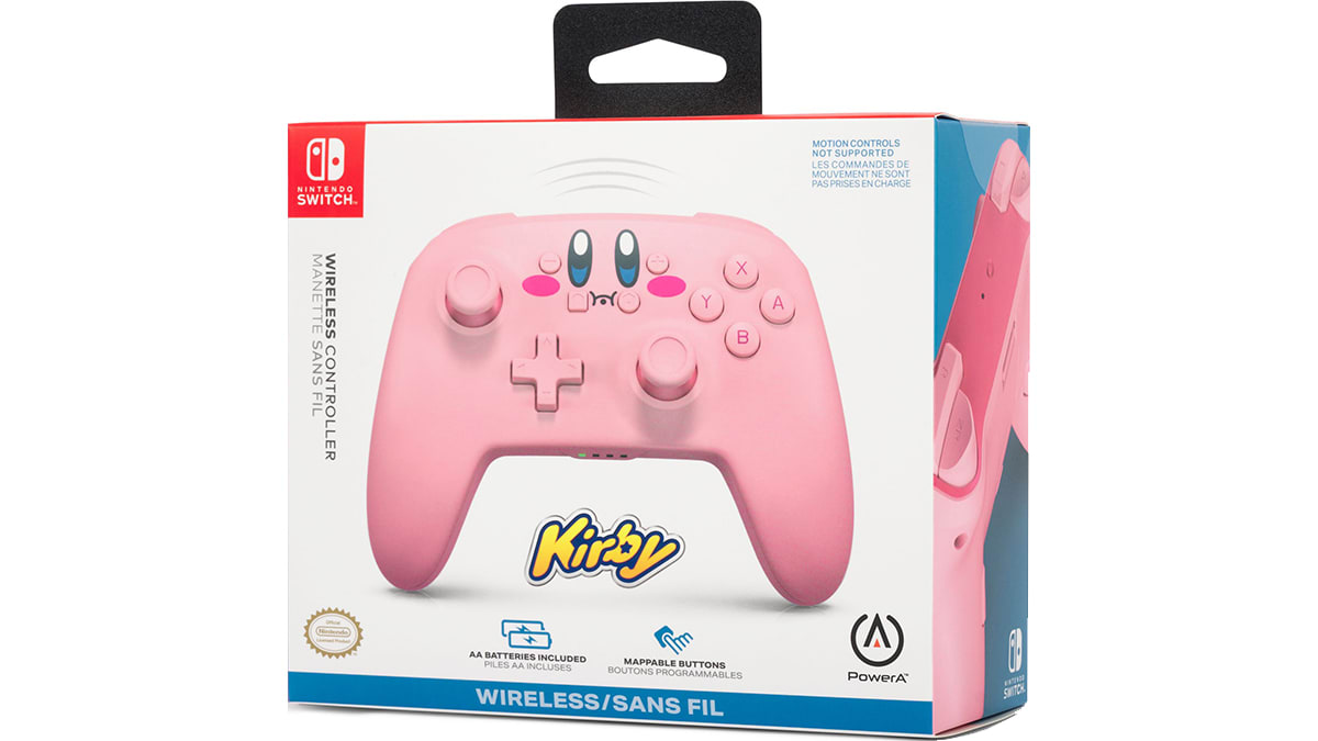 Manette sans fil pour Nintendo Switch™ - Kirby™ bouche pleine 7