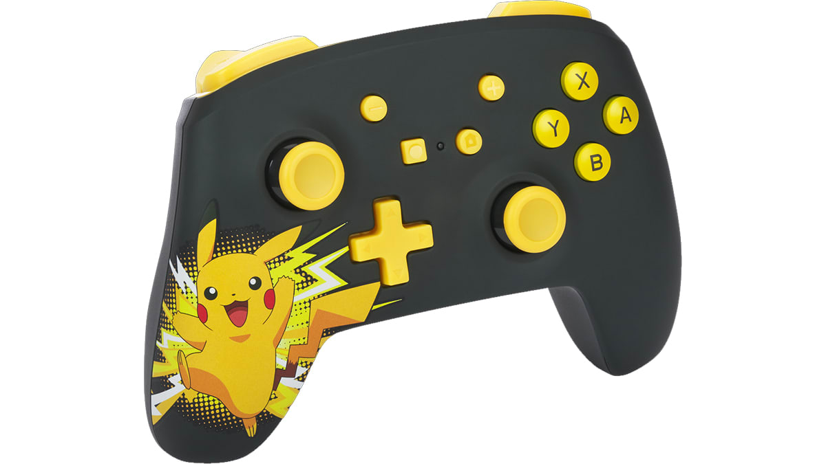 Manette sans fil améliorée pour Nintendo Switch™ - Pikachu™ joyeux 2