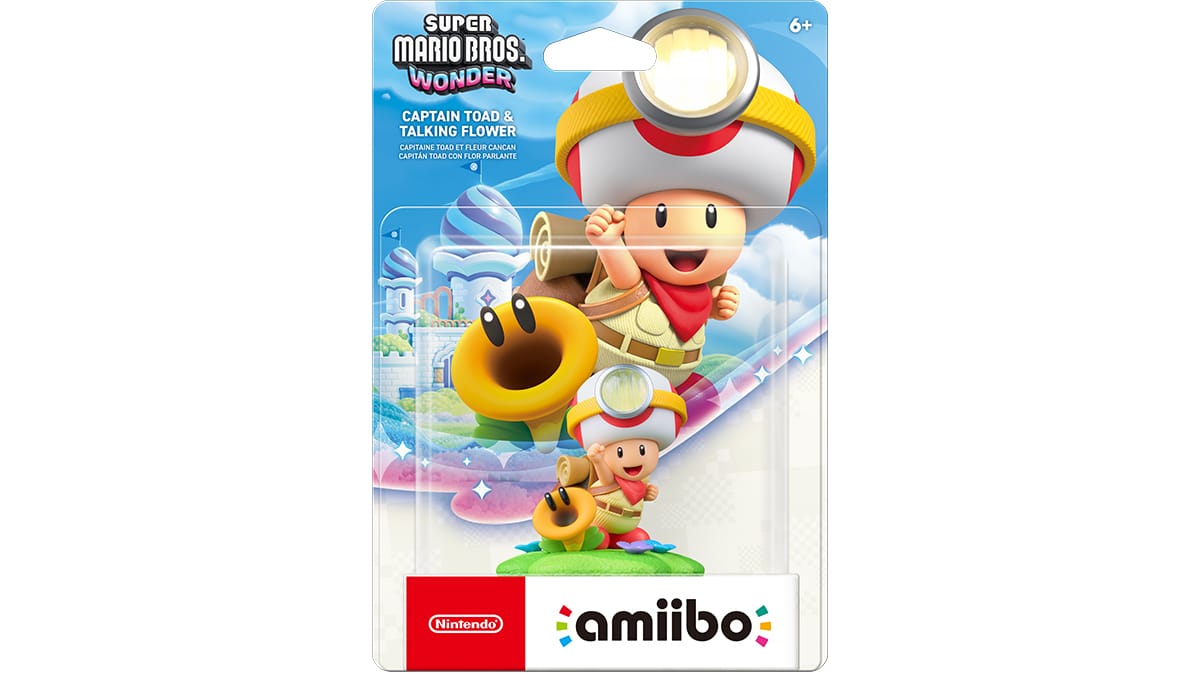 amiibo™ - Captain Toad & Talking Flower - Super Mario Bros.™ Wonder ...