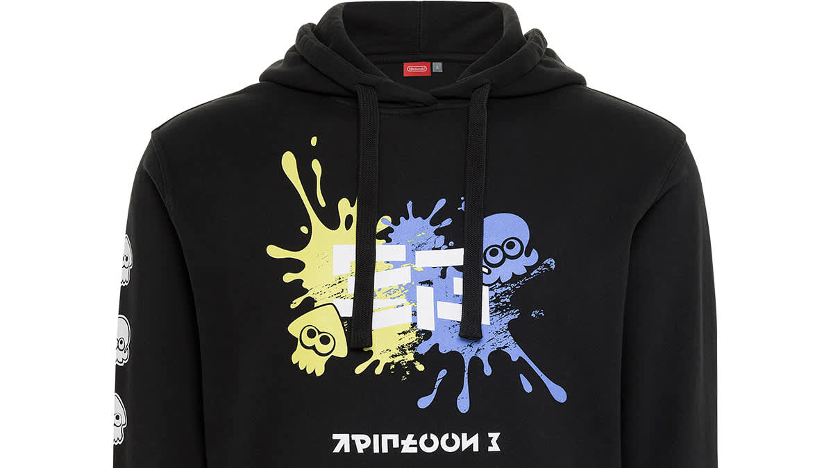 Splatoon™ Logo Splat Hoodie - L - Nintendo Official Site