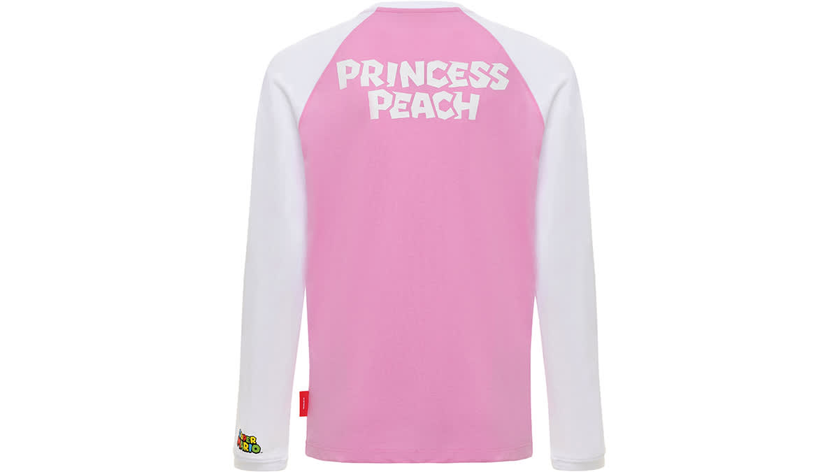 Super Mario™ - Peach™ Raglan Youth T-Shirt - Nintendo Official Site