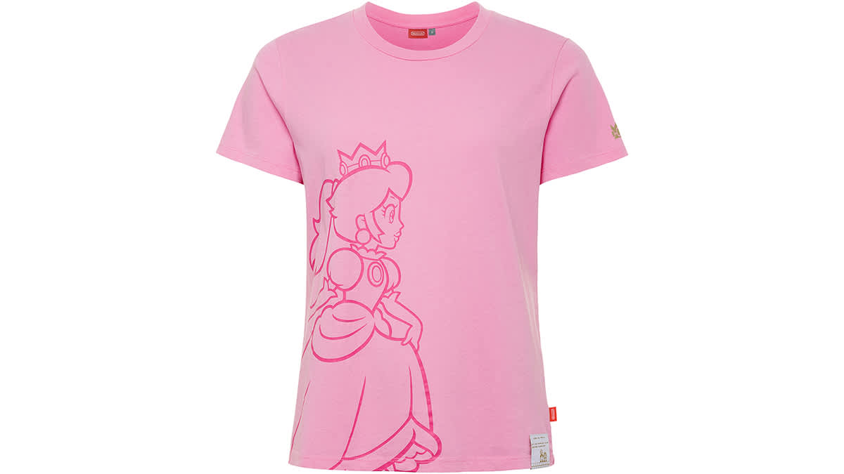 Peach™ Collection - Princess Peach's Castle Pink T-Shirt - Nintendo ...
