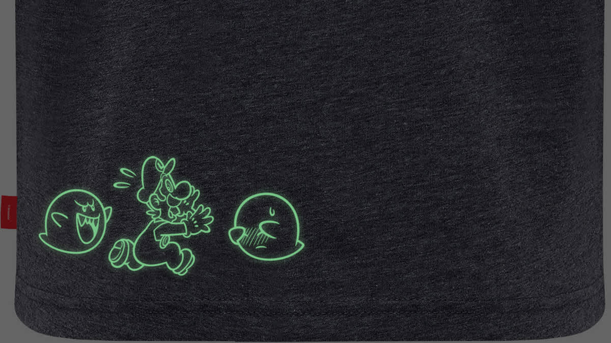 Luigi™ and Boo Youth T-Shirt - Nintendo Official Site