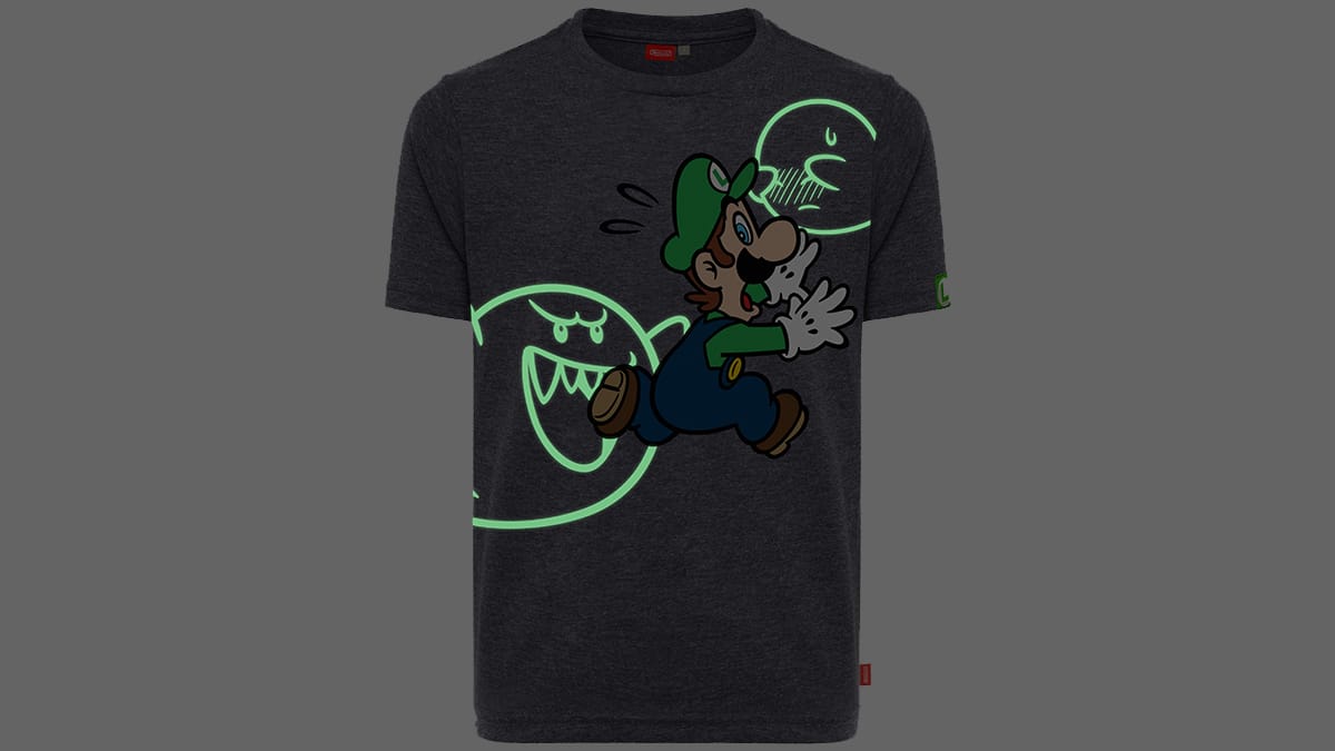 Luigi™ and Boo Youth T-Shirt - Nintendo Official Site