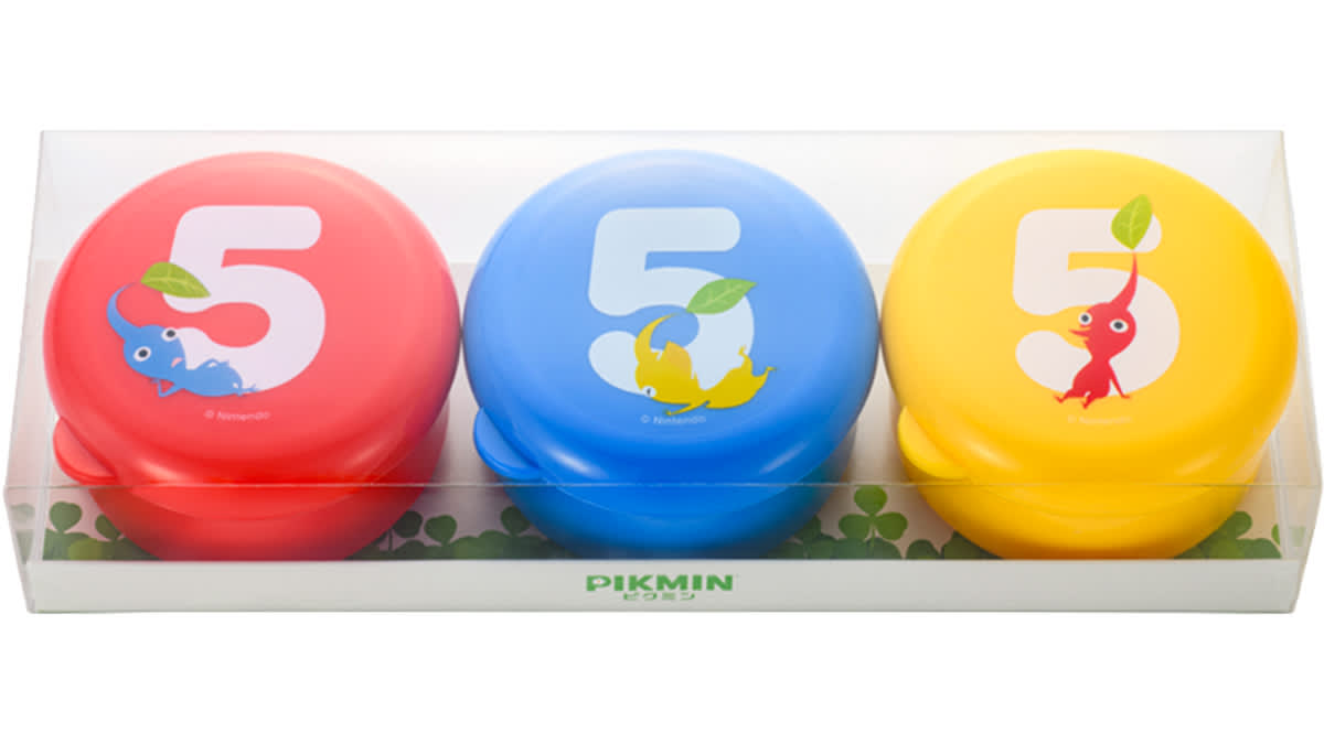 Pikmin™ Pellet Storage Container Set of 3 - Nintendo Official Site