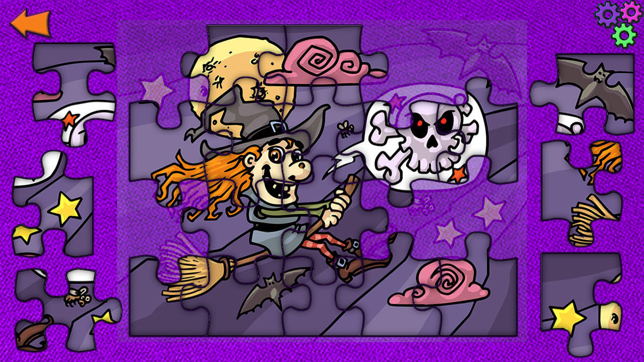 Halloween Jigsaw Puzzles - Puzzle Game for Kids & Toddlers 6