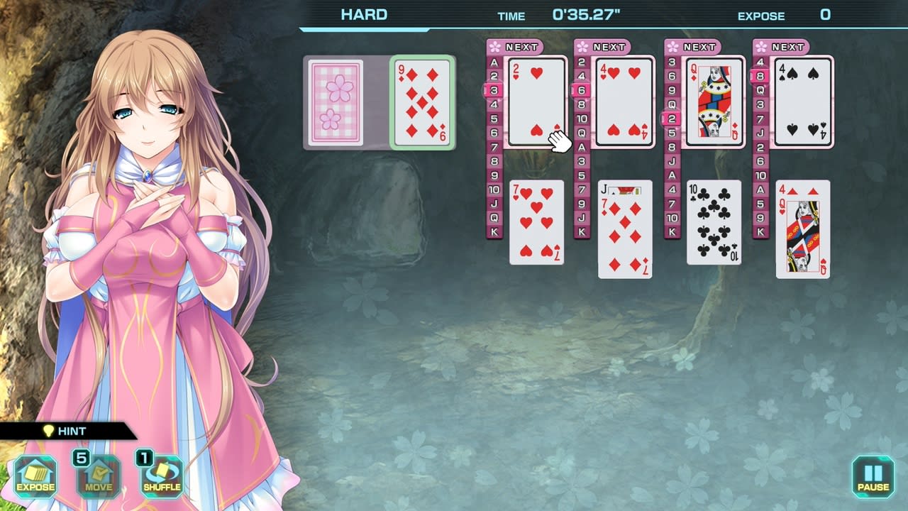 Pretty Girls Four Kings Solitaire  5