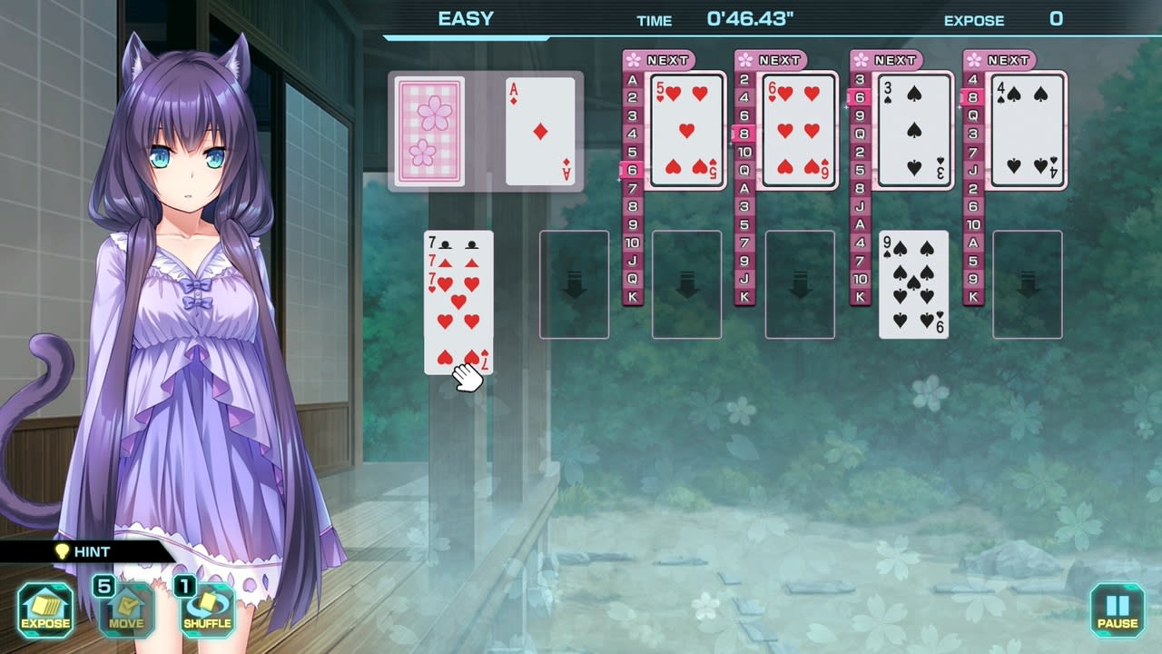 Pretty Girls Four Kings Solitaire  8
