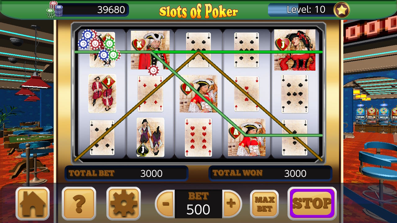 Slots of Poker at Aces Casino 4