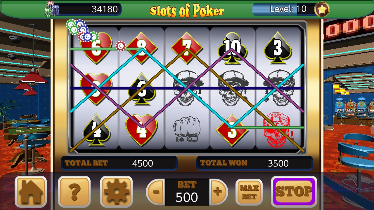 Slots of Poker at Aces Casino 5