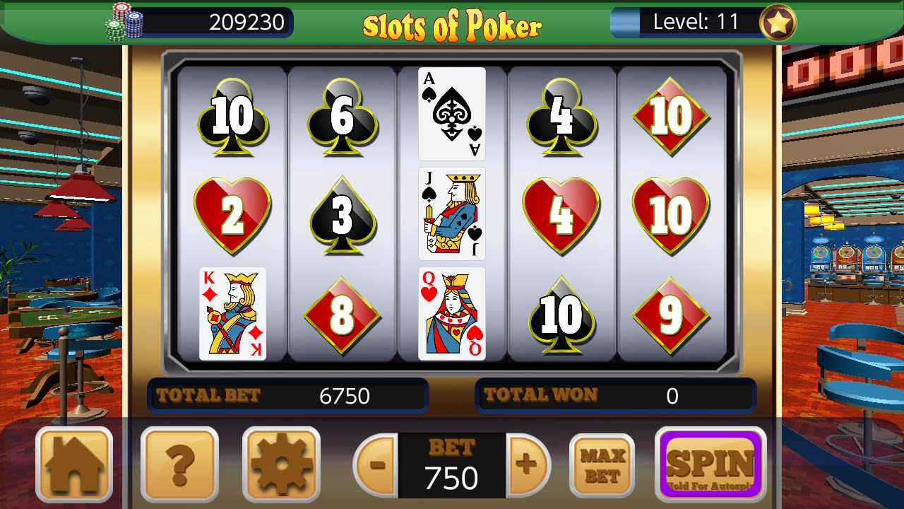 Slots of Poker at Aces Casino 6
