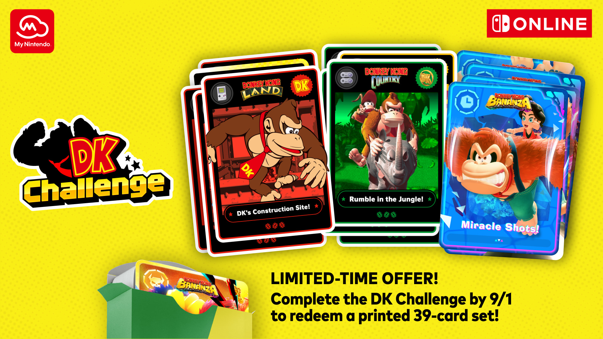 Complete the DK Challenge and grab a fun physical reward