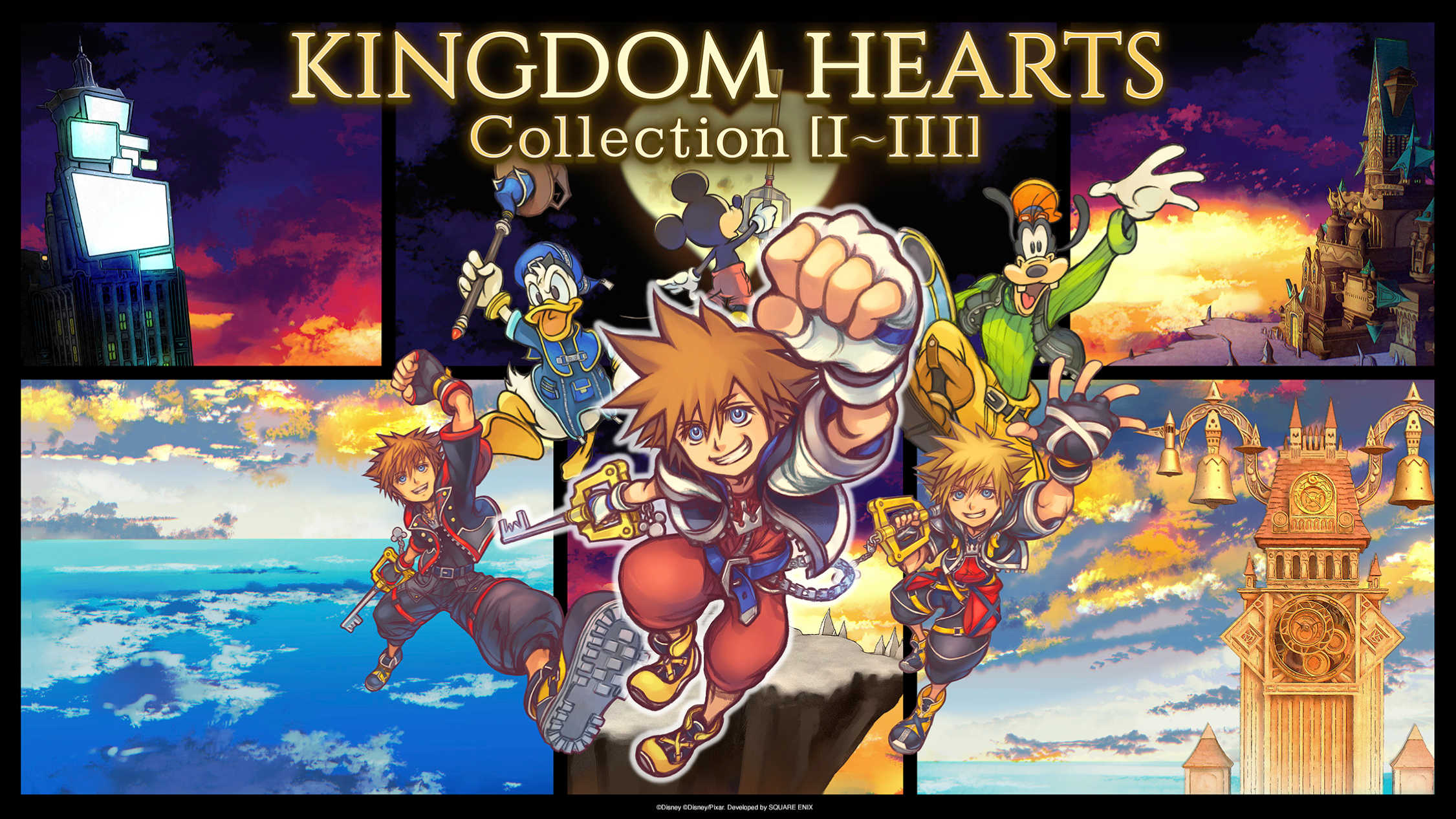 Experience the epic KINGDOM HEARTS saga!
