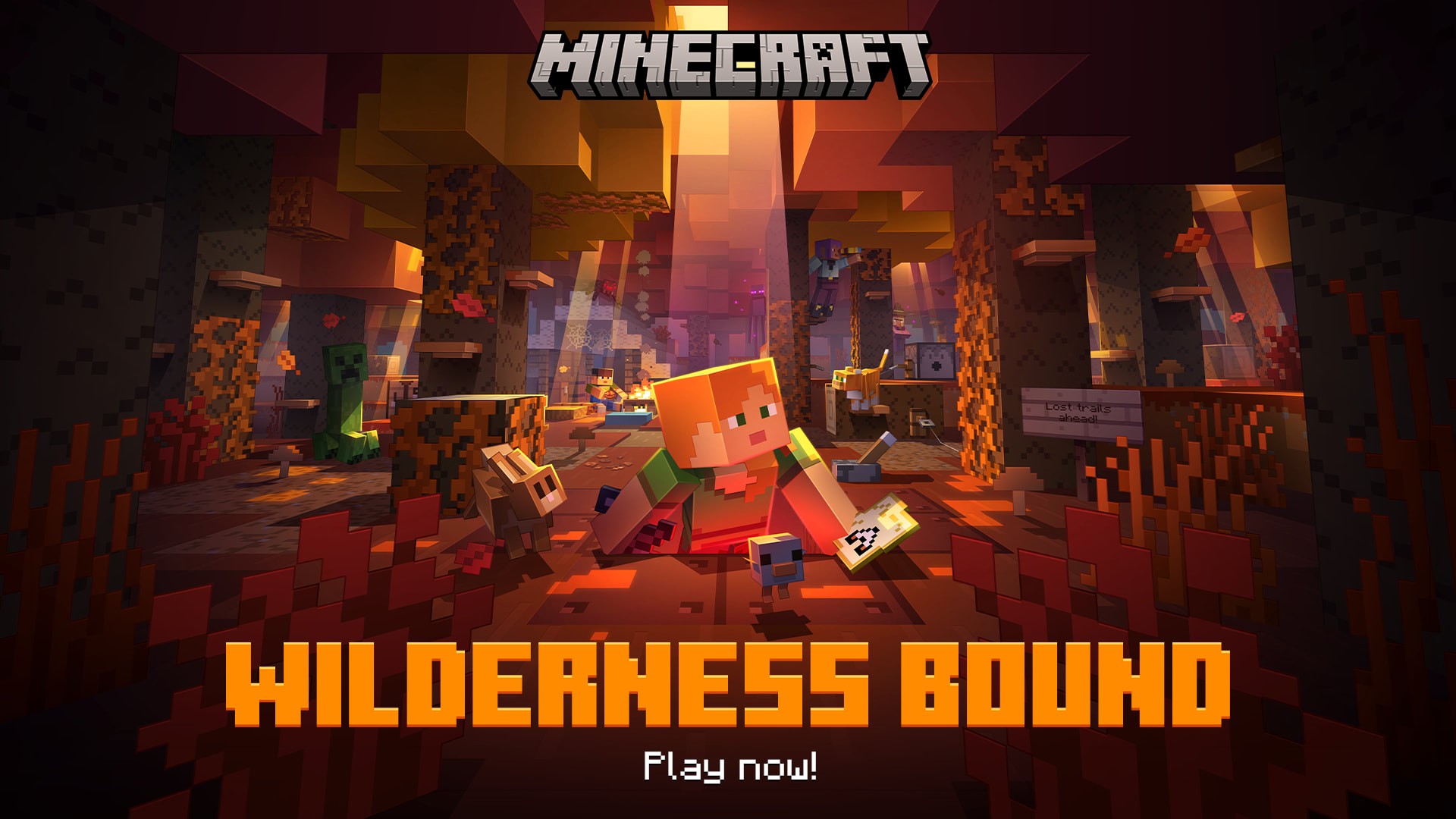 Wilderness Bound game drop is now available for Minecraft on Nintendo Switch