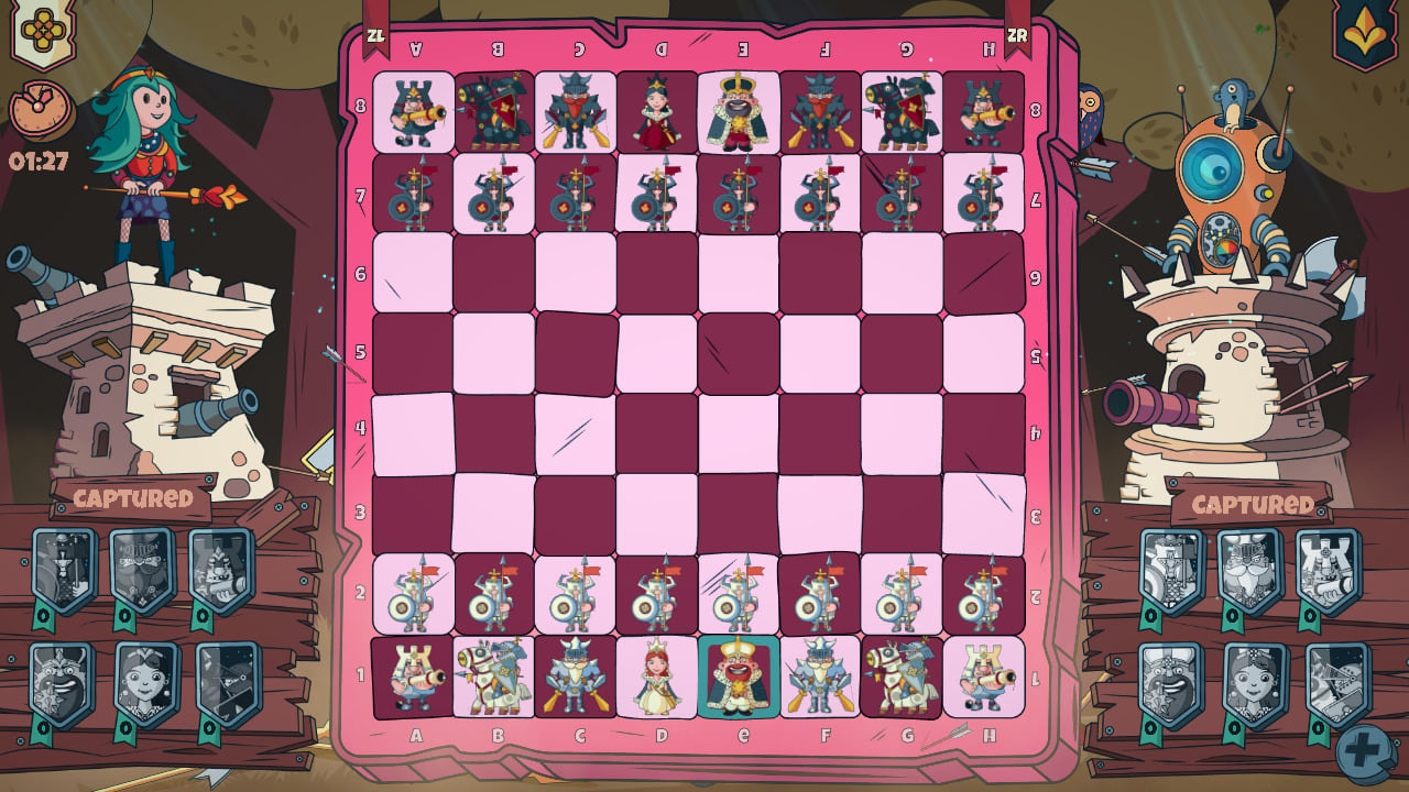 Pink Bubble Gum Chessboard 2