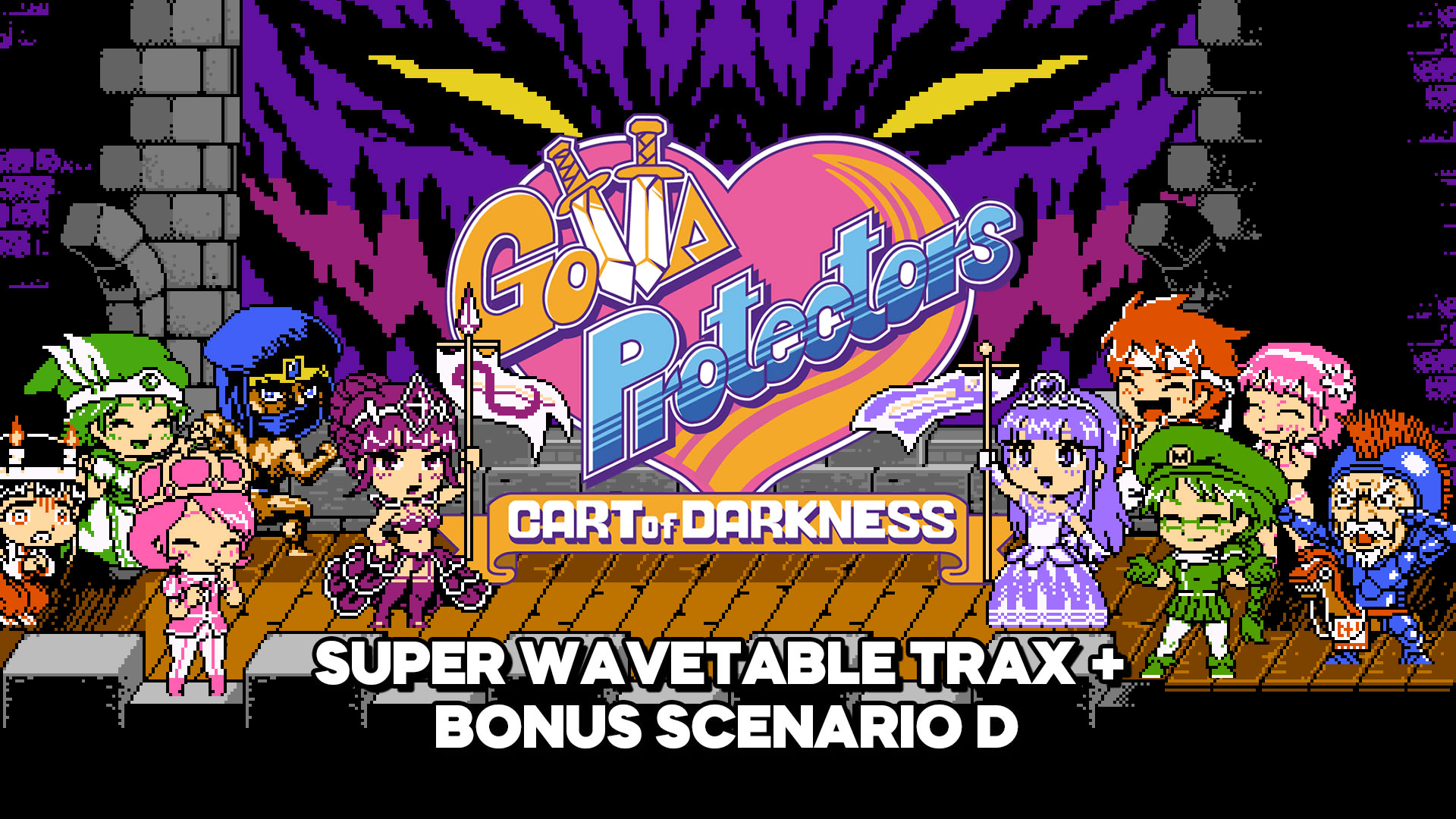 Gotta Protectors: Cart of Darkness DLC Pack 4: Super Wavetable Trax + Bonus Scenario D 1