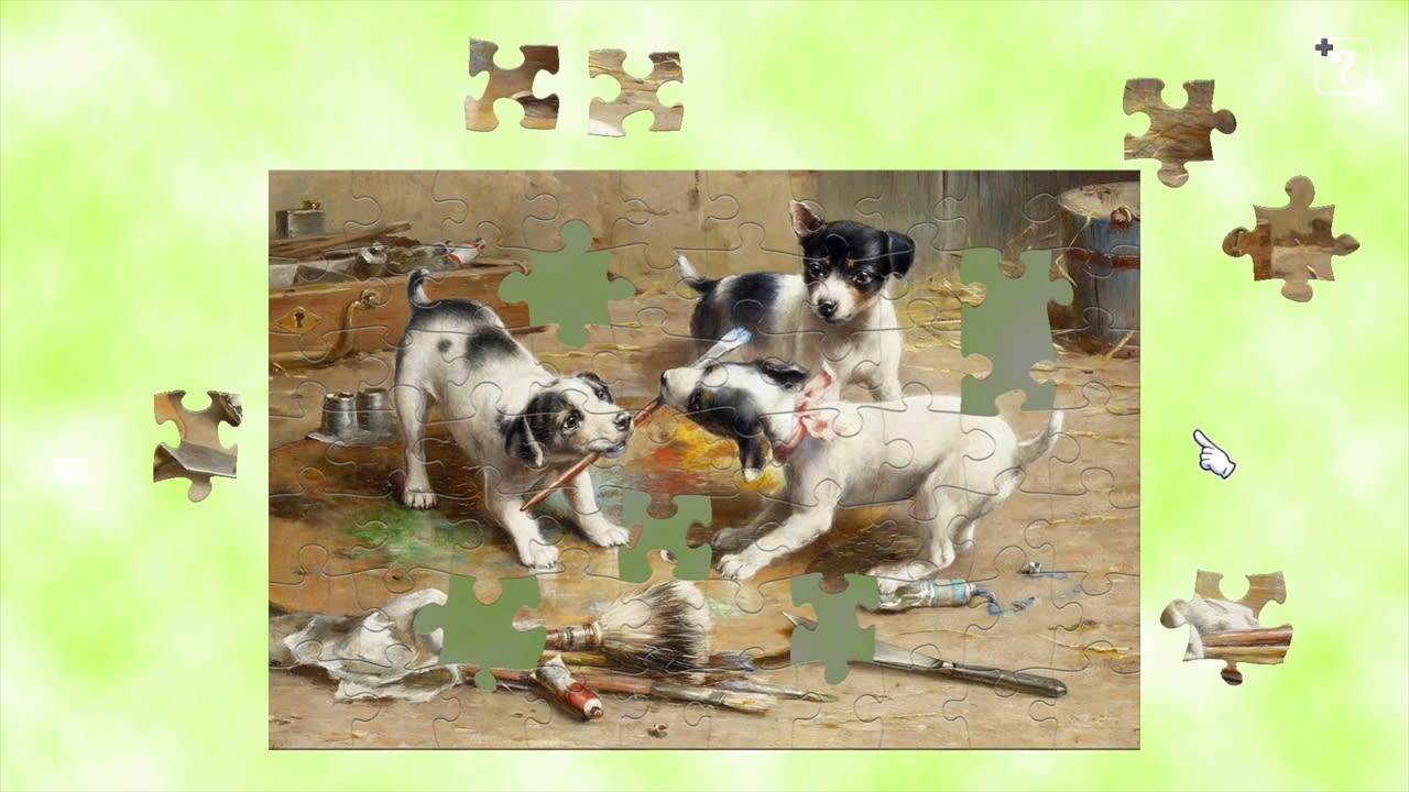 Masterpieces of World  - Dogs and Cats in the Painting - 4