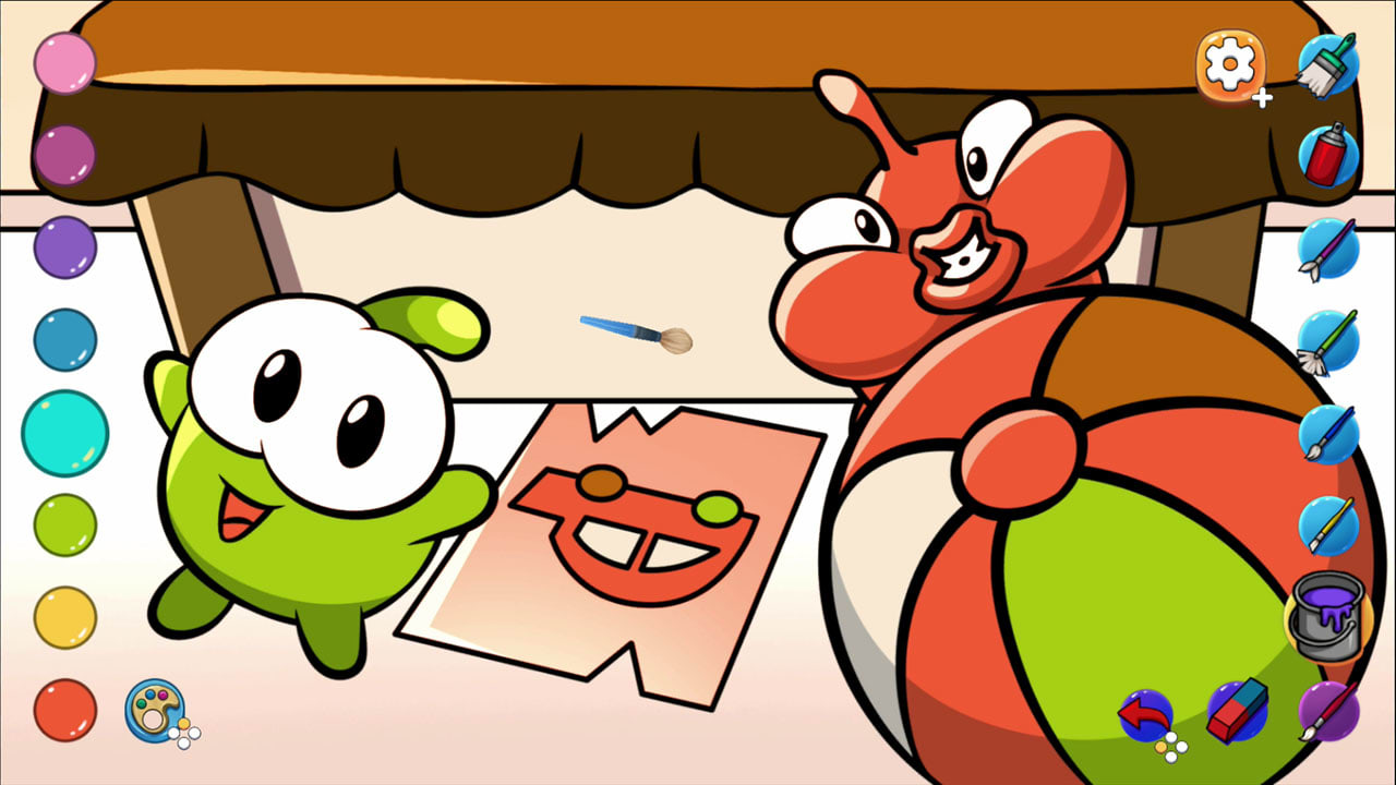 Om Nom: Sweet Coloring Pages 7