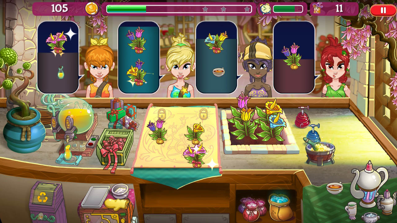 Family Games Bundle: My Magic Florist + Pet Shop Snacks + Bubble Cats Rescue 7