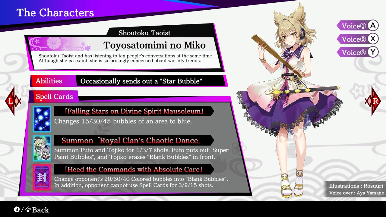 Character Pack Tomosatomimi no Miko 5