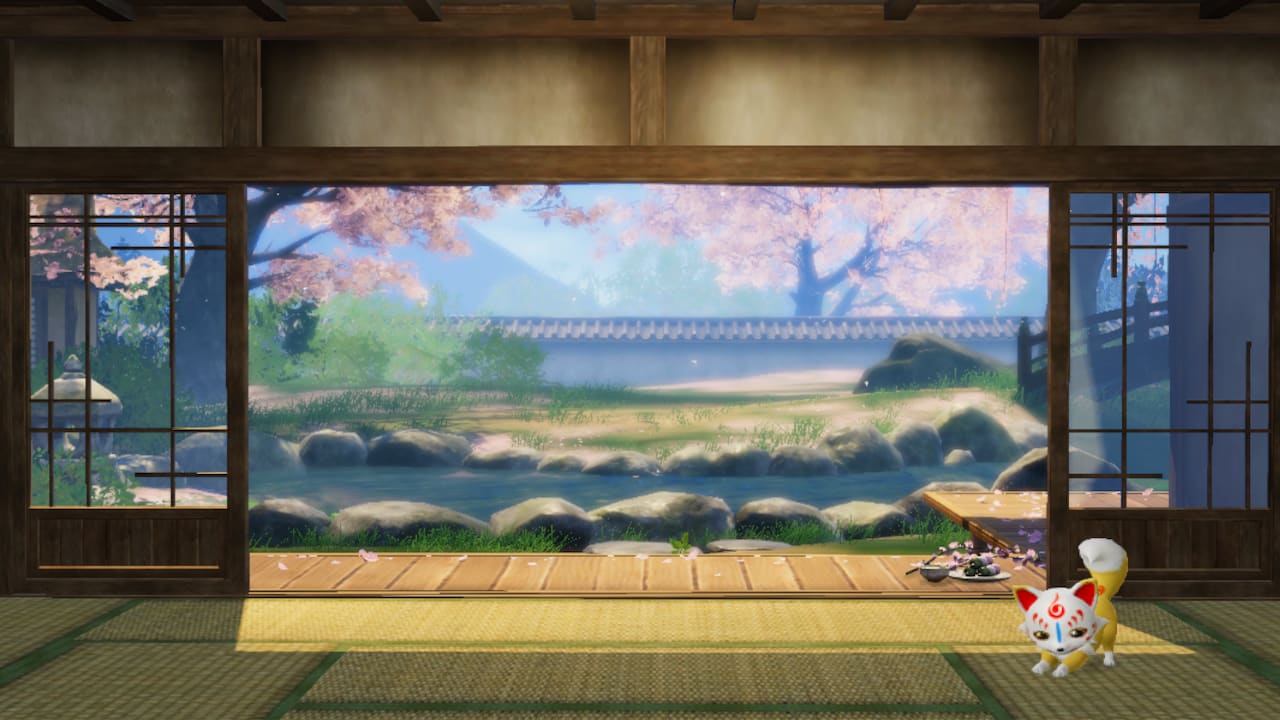 Honmaru Backdrop "Sakura Viewing" 2