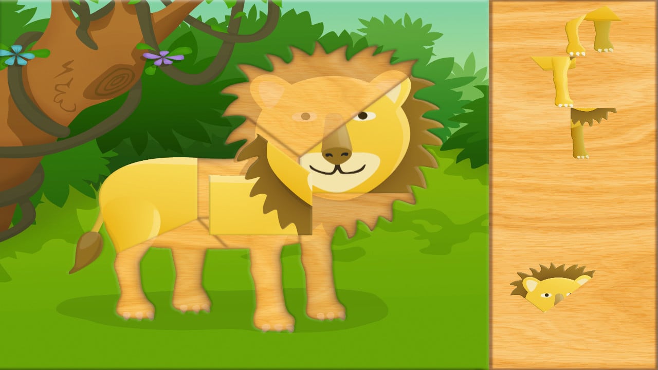Animal Fun Puzzle - Preschool and kindergarten learning and fun game for toddlers and kids 2