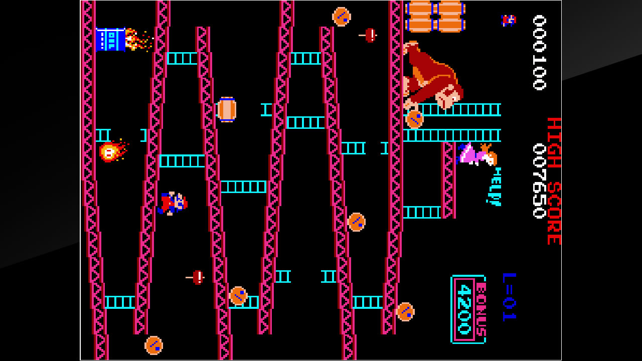 Arcade Archives DONKEY KONG 7