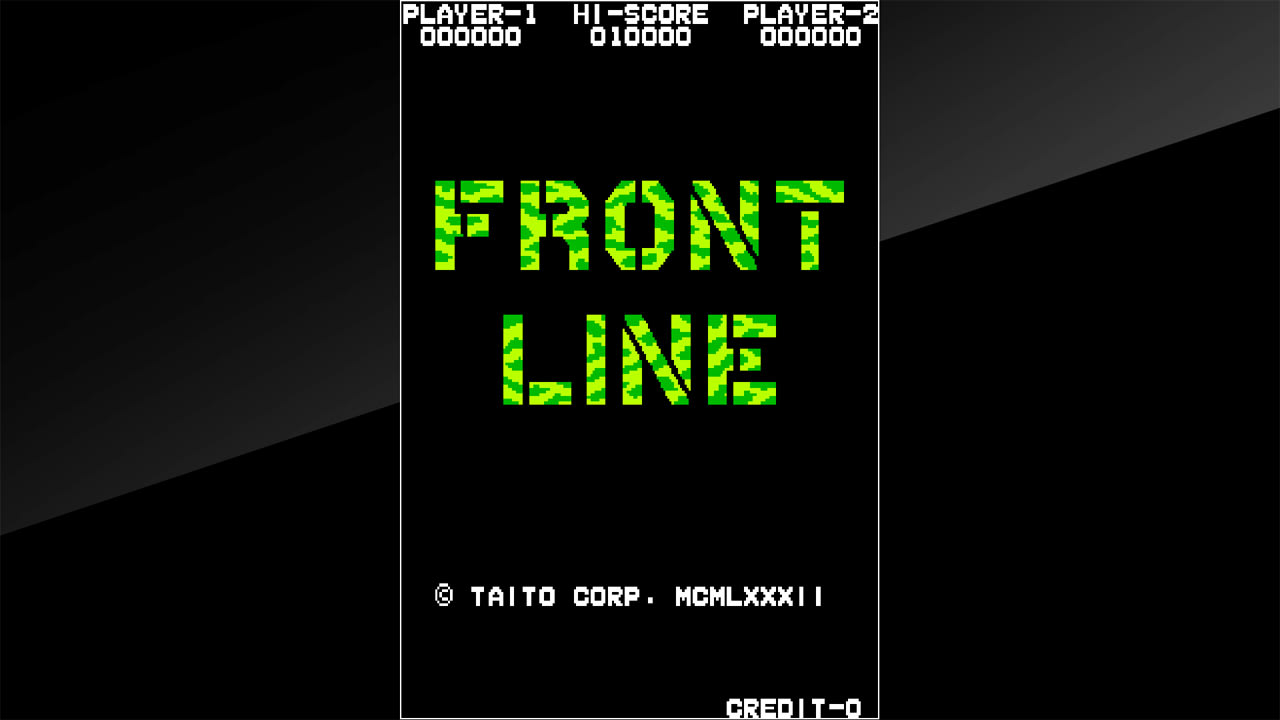 Arcade Archives FRONT LINE for Nintendo Switch - Nintendo Official Site