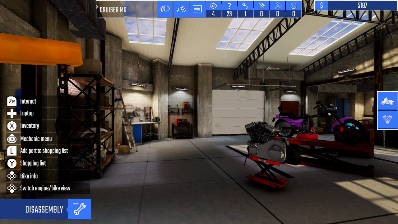 Biker Garage: Mechanic Simulator 2