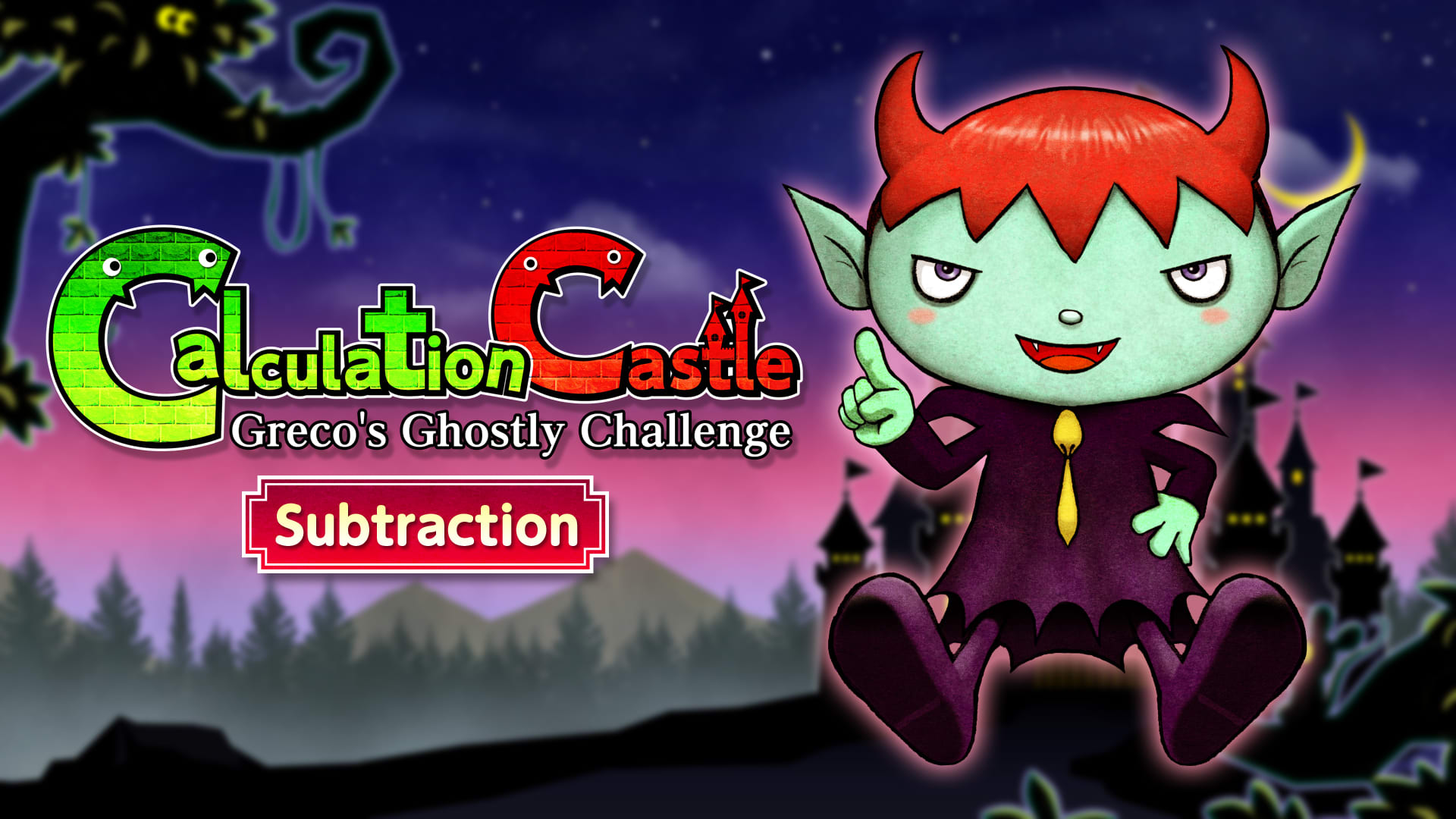 Calculation Castle : Greco's Ghostly Challenge "Subtraction " 1