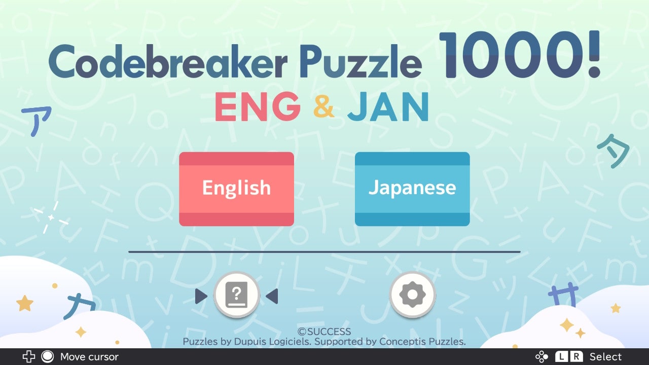 Codebreaker Puzzle 1000! ENG & JAN 2