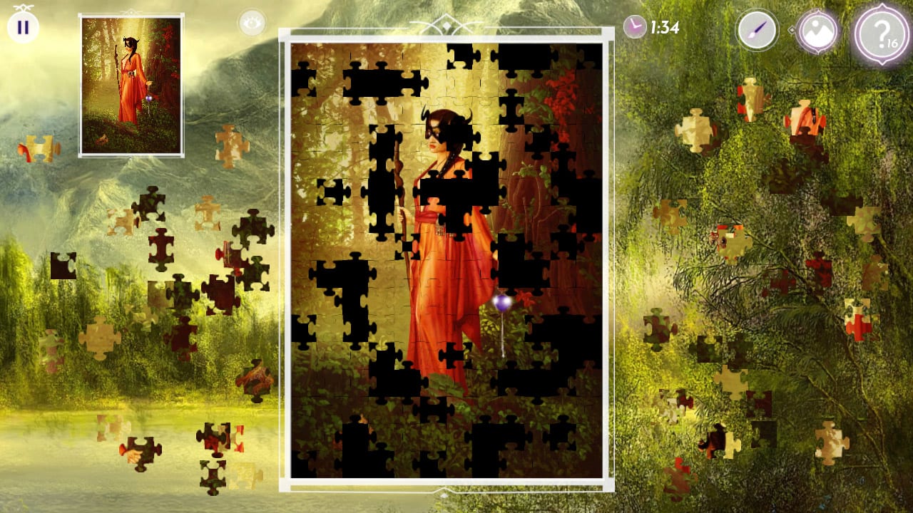Dark Fantasy: Jigsaw Puzzle 2 3