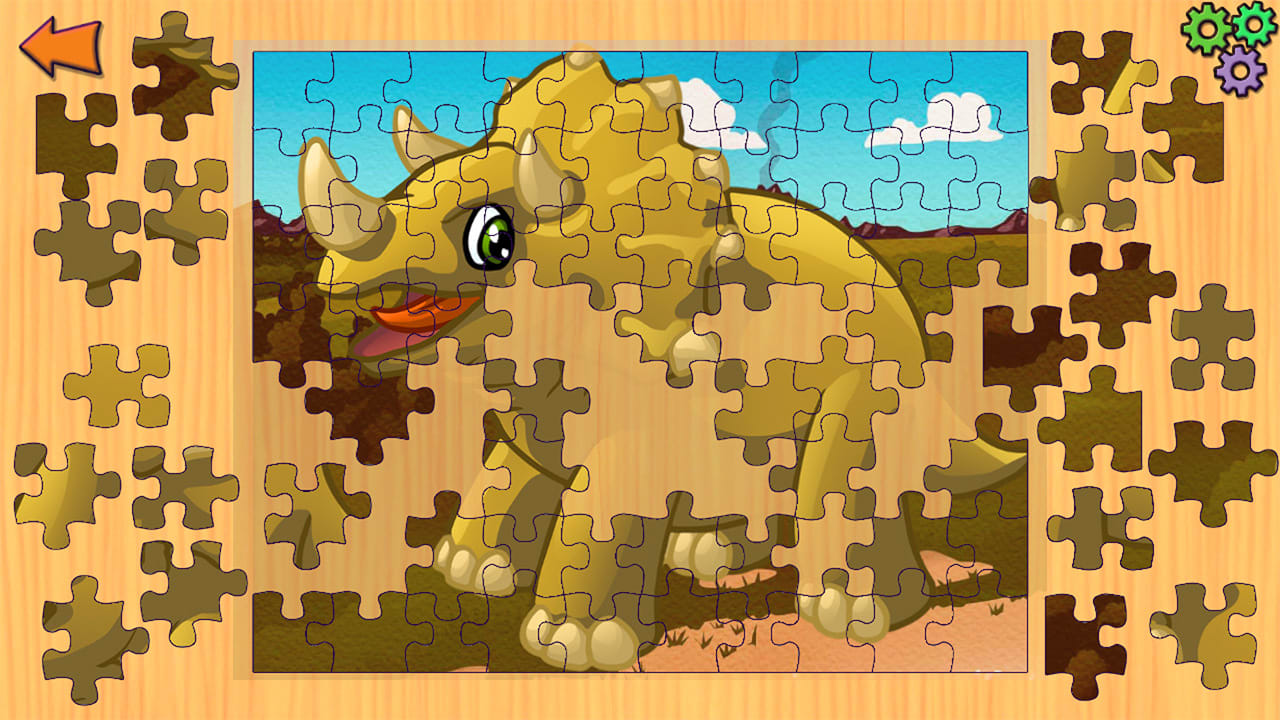 Dinosaur Jigsaw Puzzles - Dino Puzzle Game for Kids & Toddlers 3