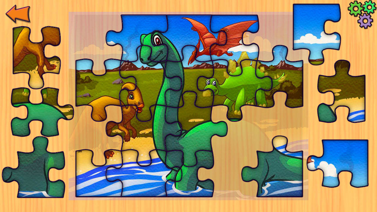 Dinosaur Jigsaw Puzzles - Dino Puzzle Game for Kids & Toddlers 5