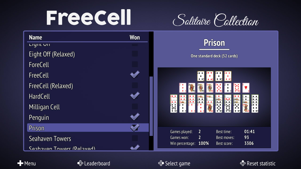 FreeCell Solitaire Collection 2