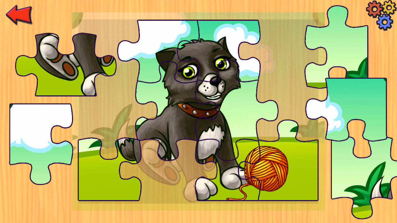 Funny Farm Animal Jigsaw Puzzle Game for Kids and Toddlers 5