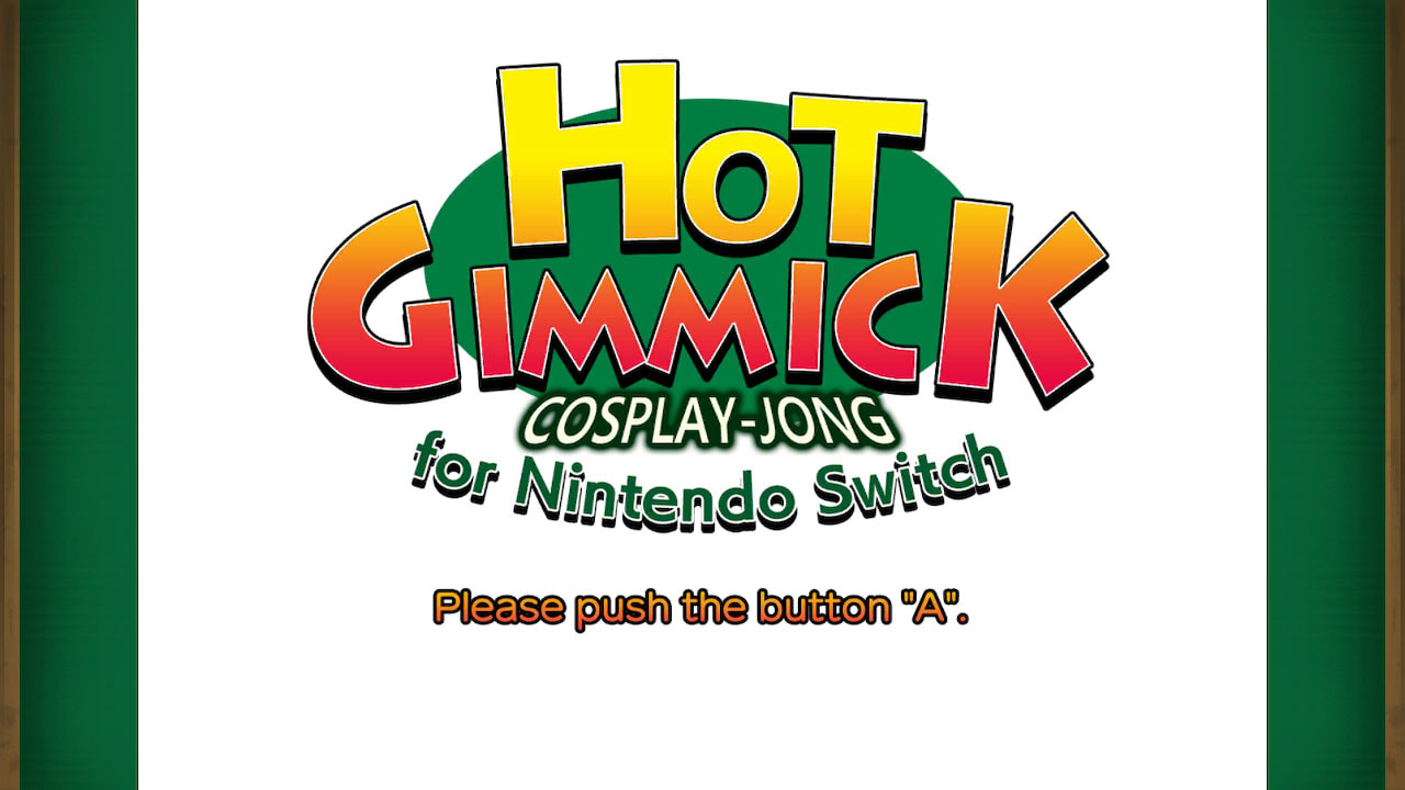 Hot Gimmick Cosplay-jong for Nintendo Switch 2