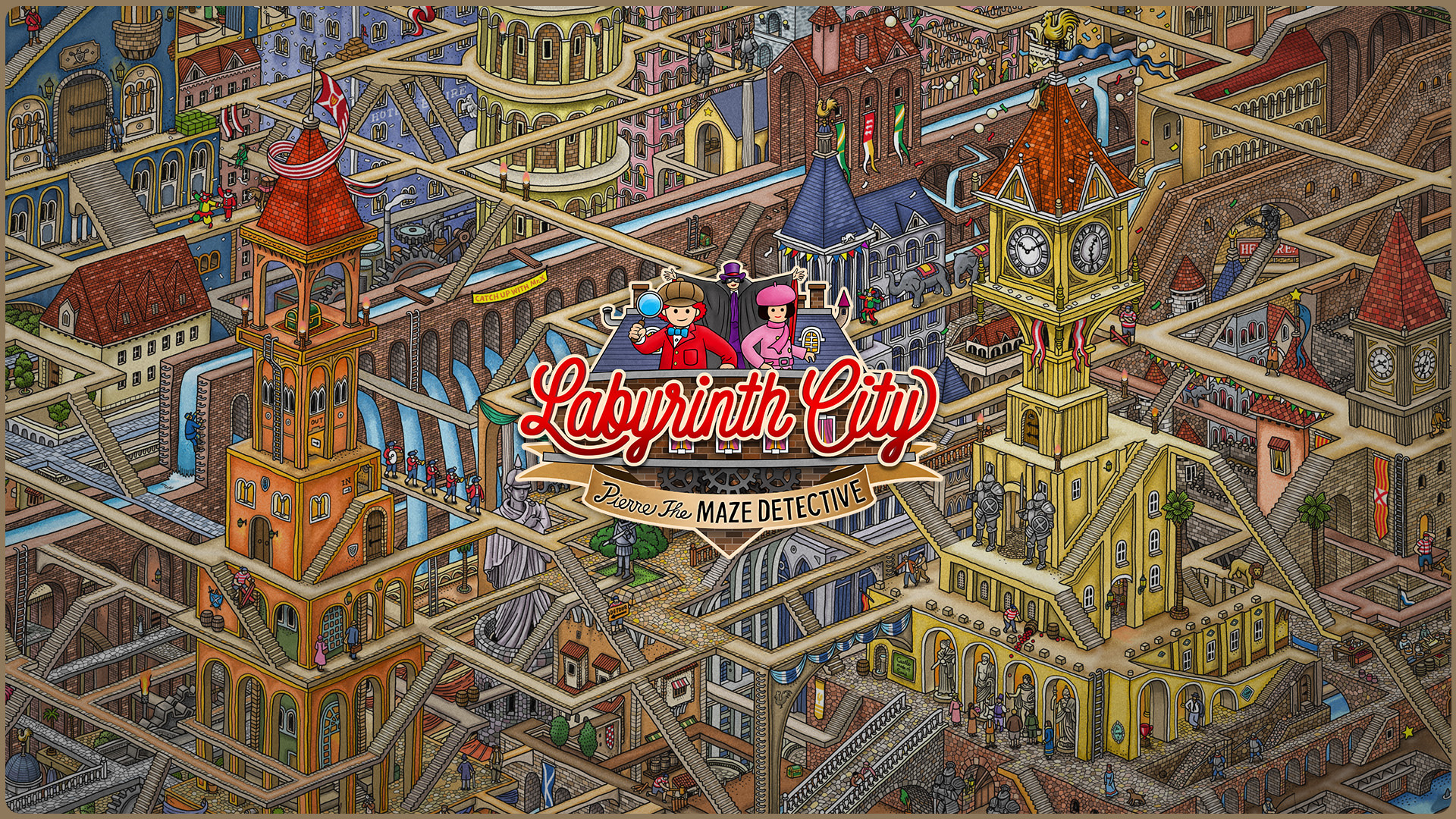 Labyrinth City: Pierre the Maze Detective 1