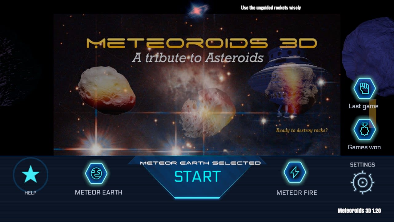 Meteoroids 3D 3