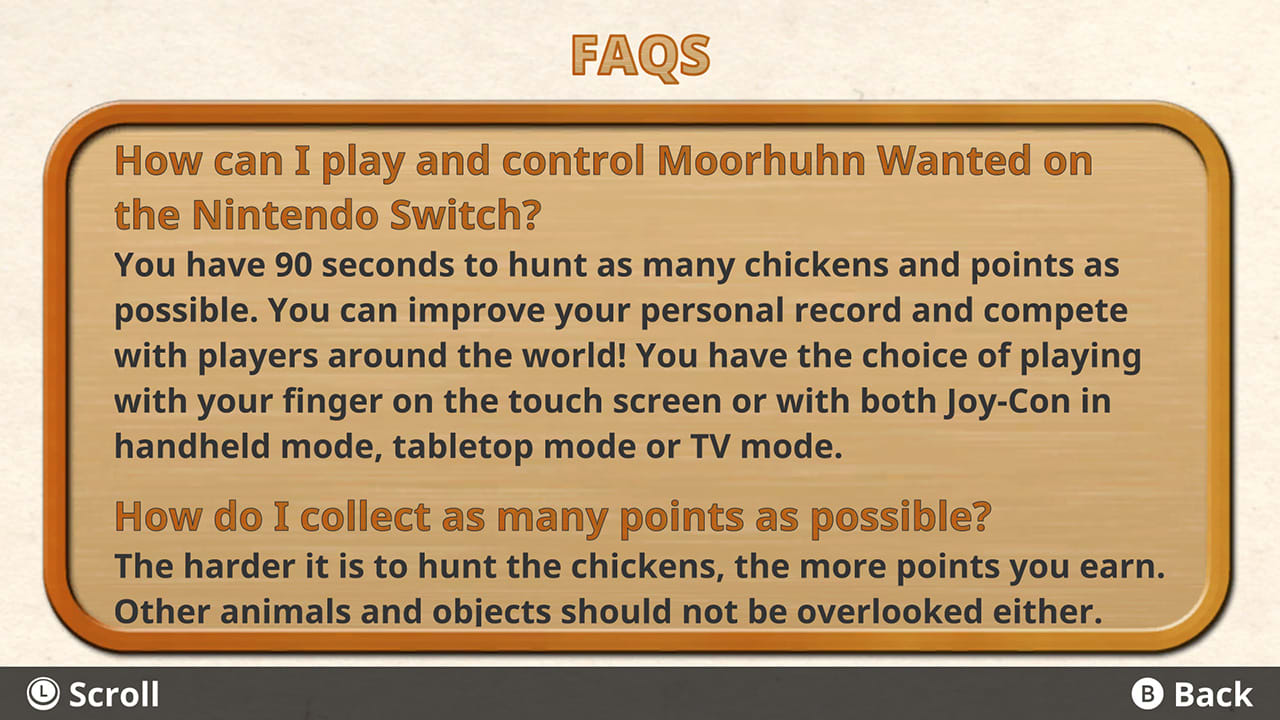 Moorhuhn Wanted 8