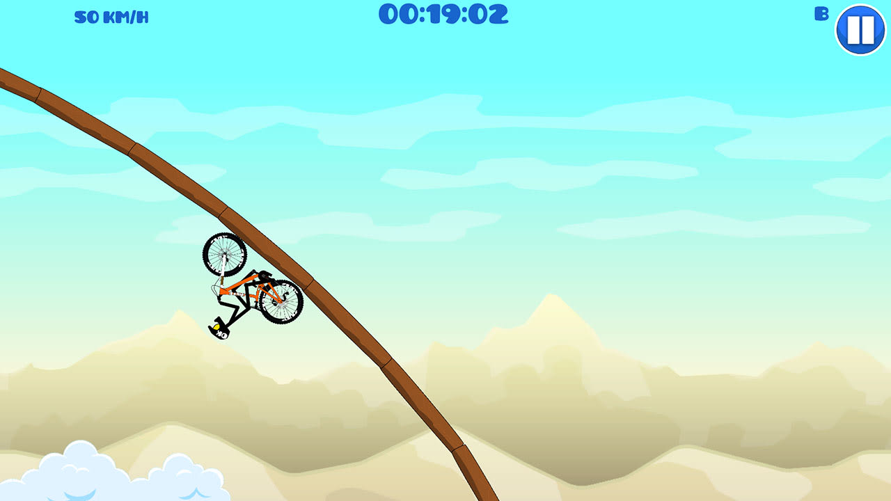 Mountain Bike Hill Climb Race: Real 2D Arcade Dirt Racing Games 6
