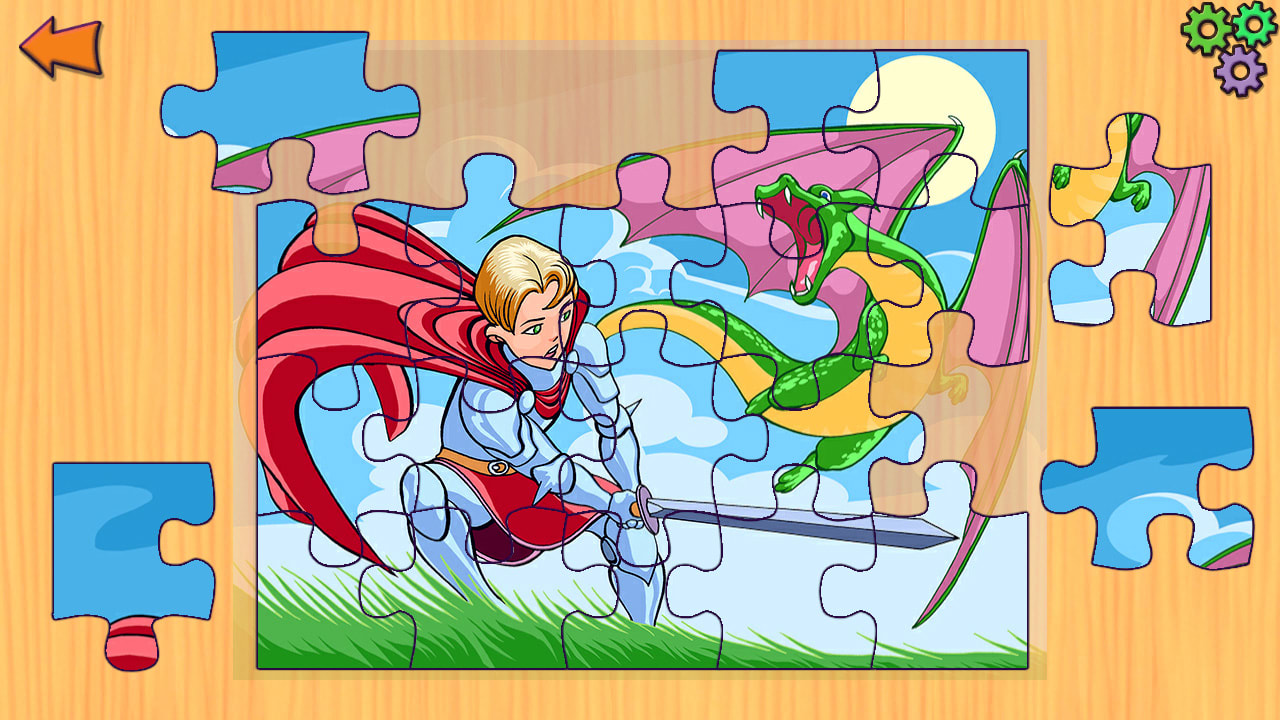 Princess and Fairytales Jigsaw Puzzles - Puzzle Game for Kids 3